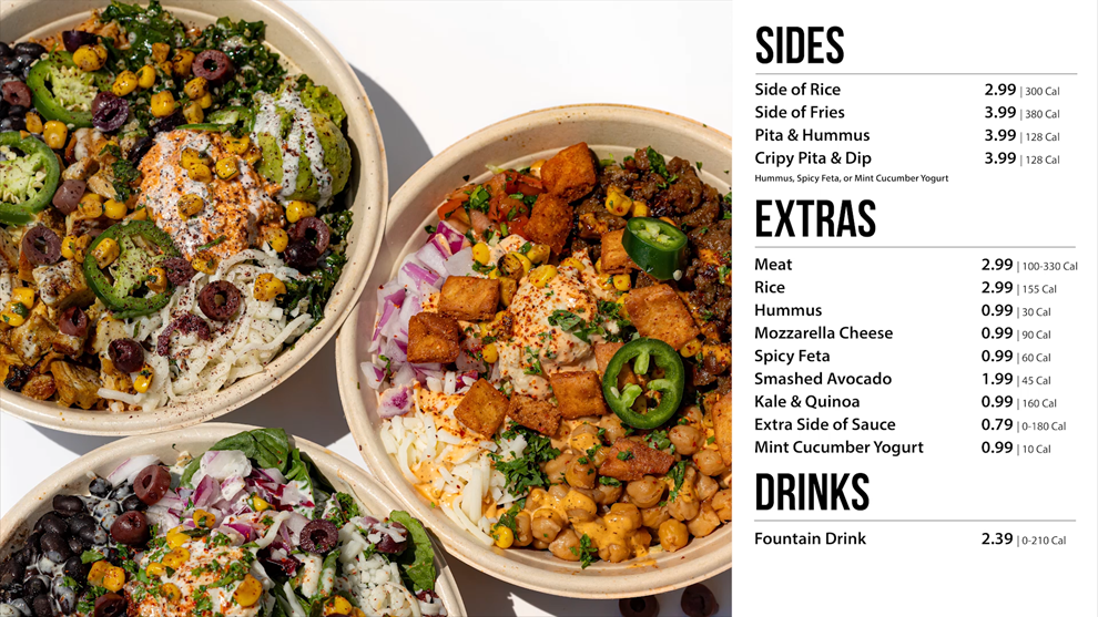 Halal Shack menu 3